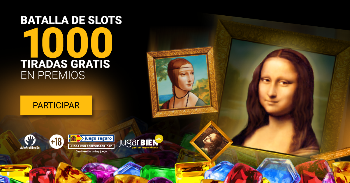 Batalla de slots: ¡1.000 tiradas gratis en premios!