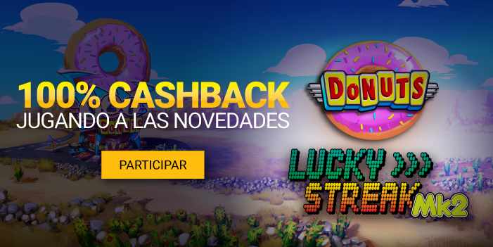 Cashback 100% con las nuevas slot en YoCasino