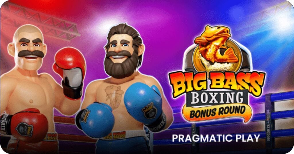 Imagen promocional del juego Big Bass Boxing Bonus Round de Pragmatic Play