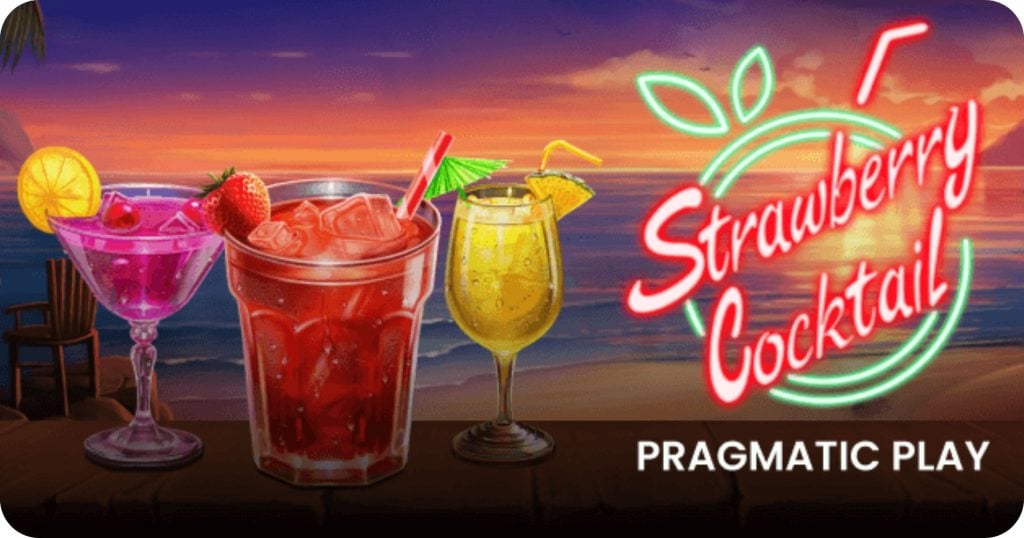 Banner slot Strawberry Cocktail
