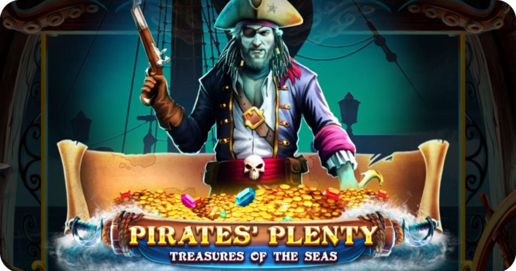 Ilustración promocional de la slot Pirates’ Plenty