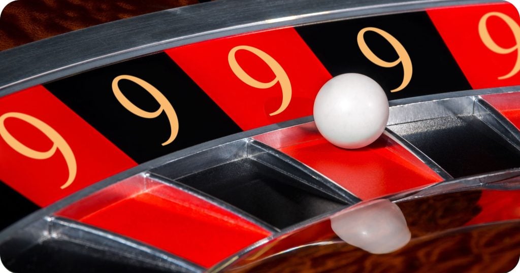 Banner Números huérfanos de la ruleta