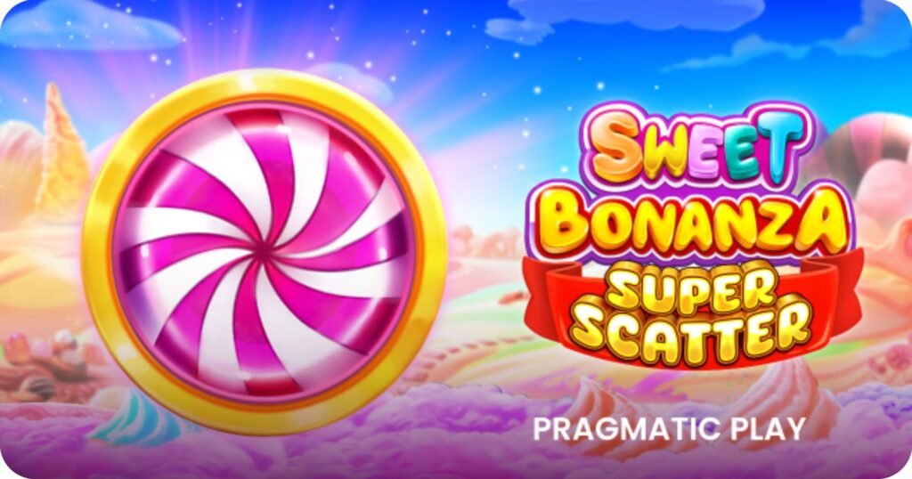 Banner Slot Sweet Bonanza Super Scatter