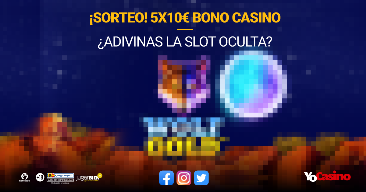 Sorteo en redes: ¡5×10€ bono casino! ?