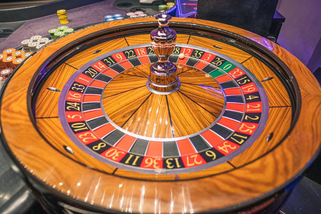 Imagen de una ruleta de casino.