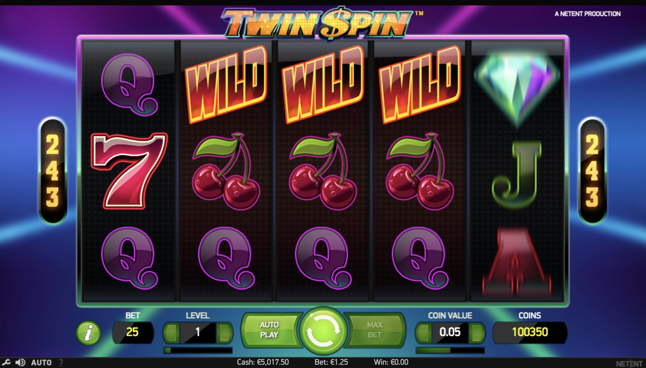 ¡Un clásico de las slots retro: Twin Spin!
