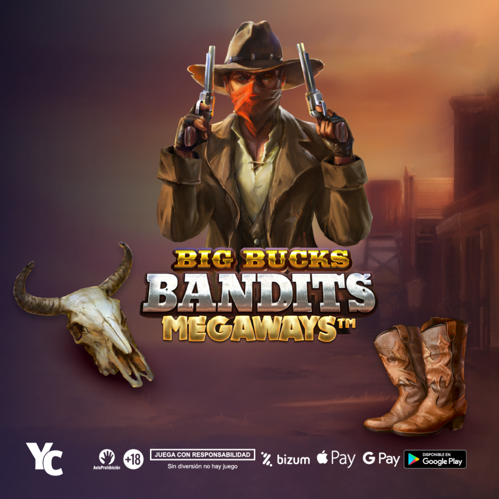 Portada de la slot Big Bucks Bandit