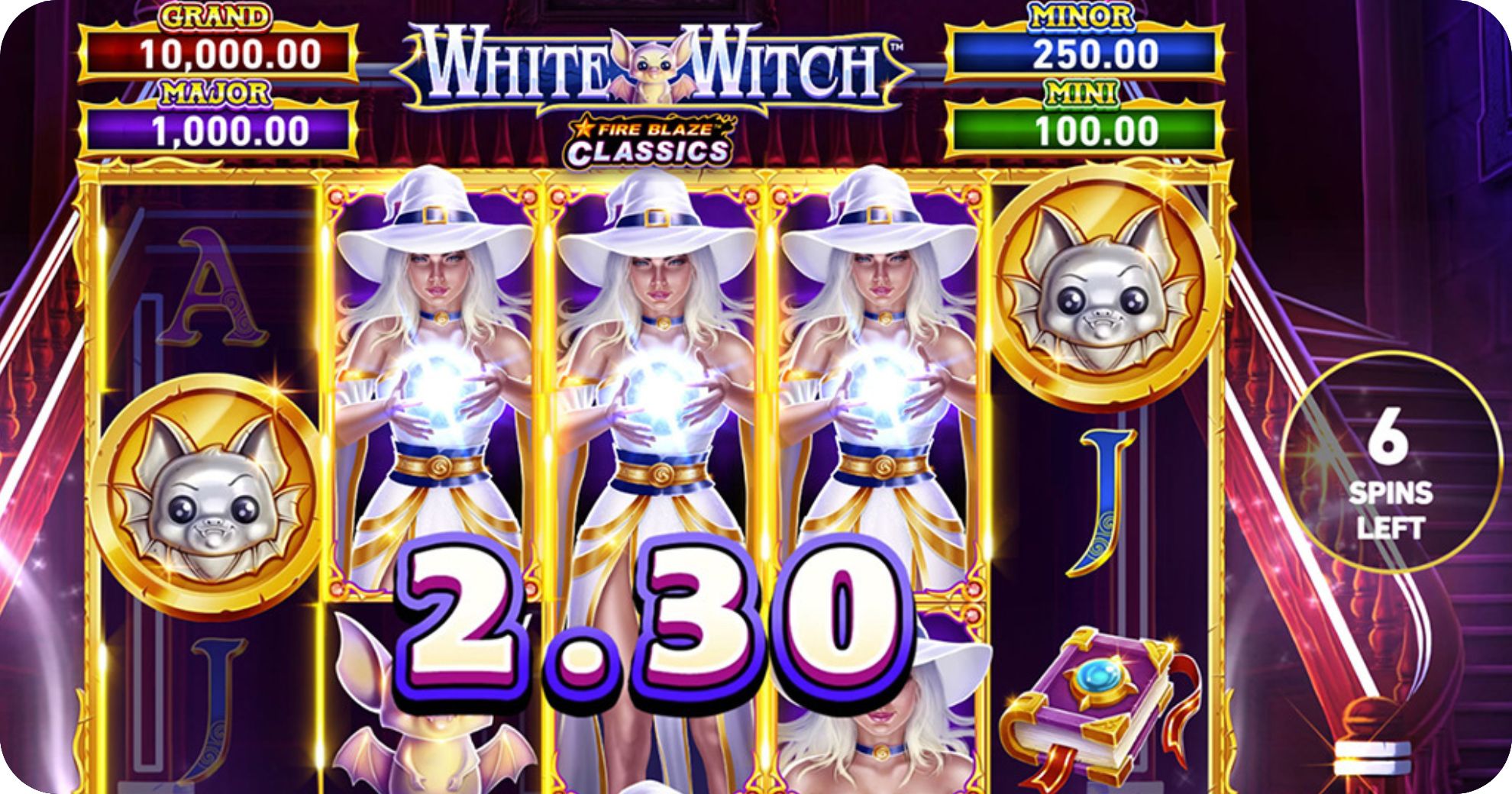 White Witch Fire Blaze Classics: cómo se juega, RTP, pagos y más