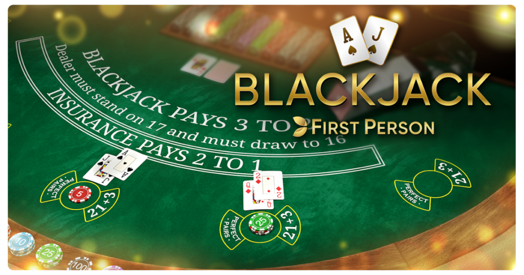 Portada del juego Blackjack First Person