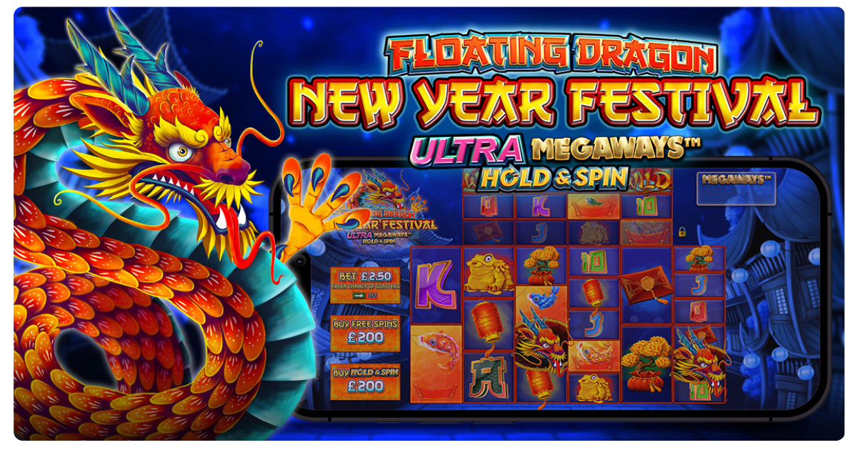 Reseña la slot: Floating Dragon New Year Ultra Megaways Hold & Spin