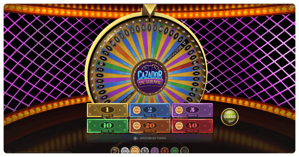 Dream Catcher virtual en YoCasino.es