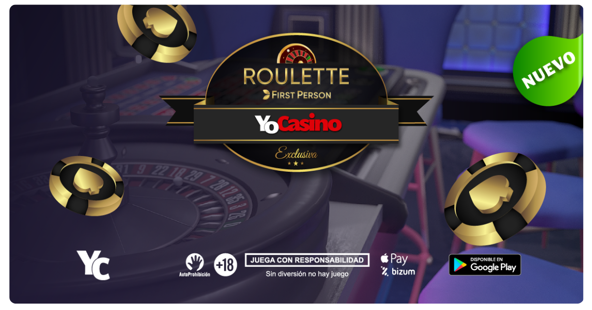 Cómo jugar a la First Person Roulette de YoCasino