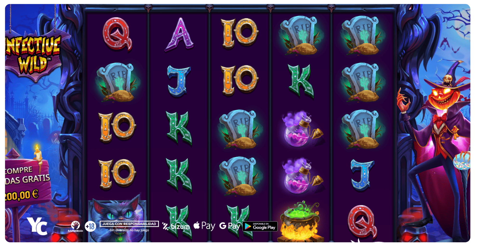 Siente la emoción con Infective Wilds™