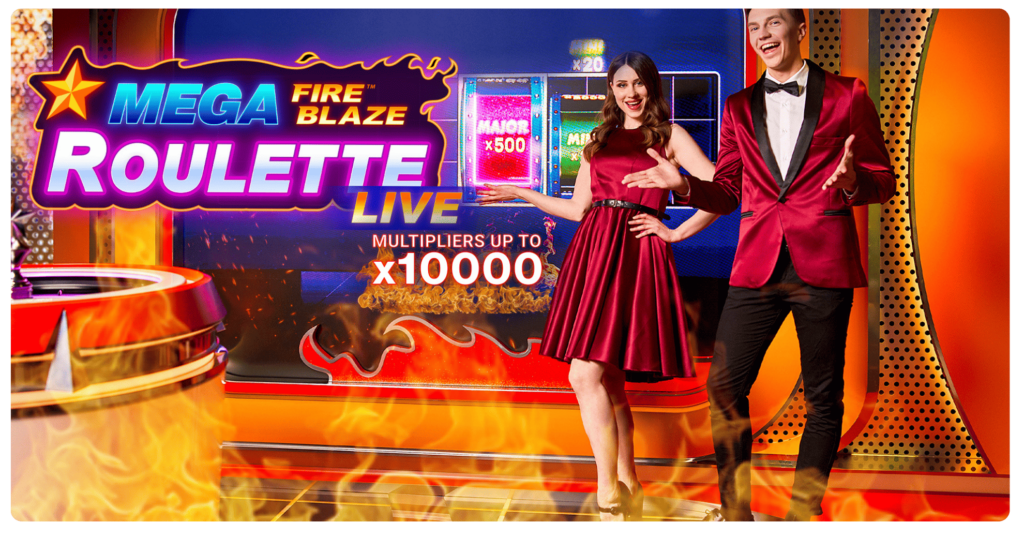 Portada del juego Mega Fire Blaze Ruleta