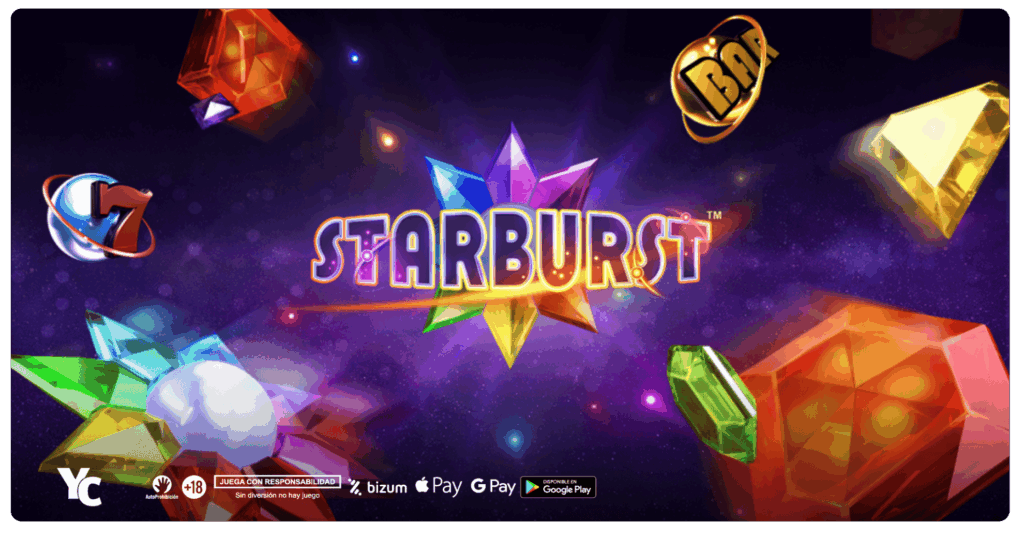 Reseña de la tragaperras: Starburst