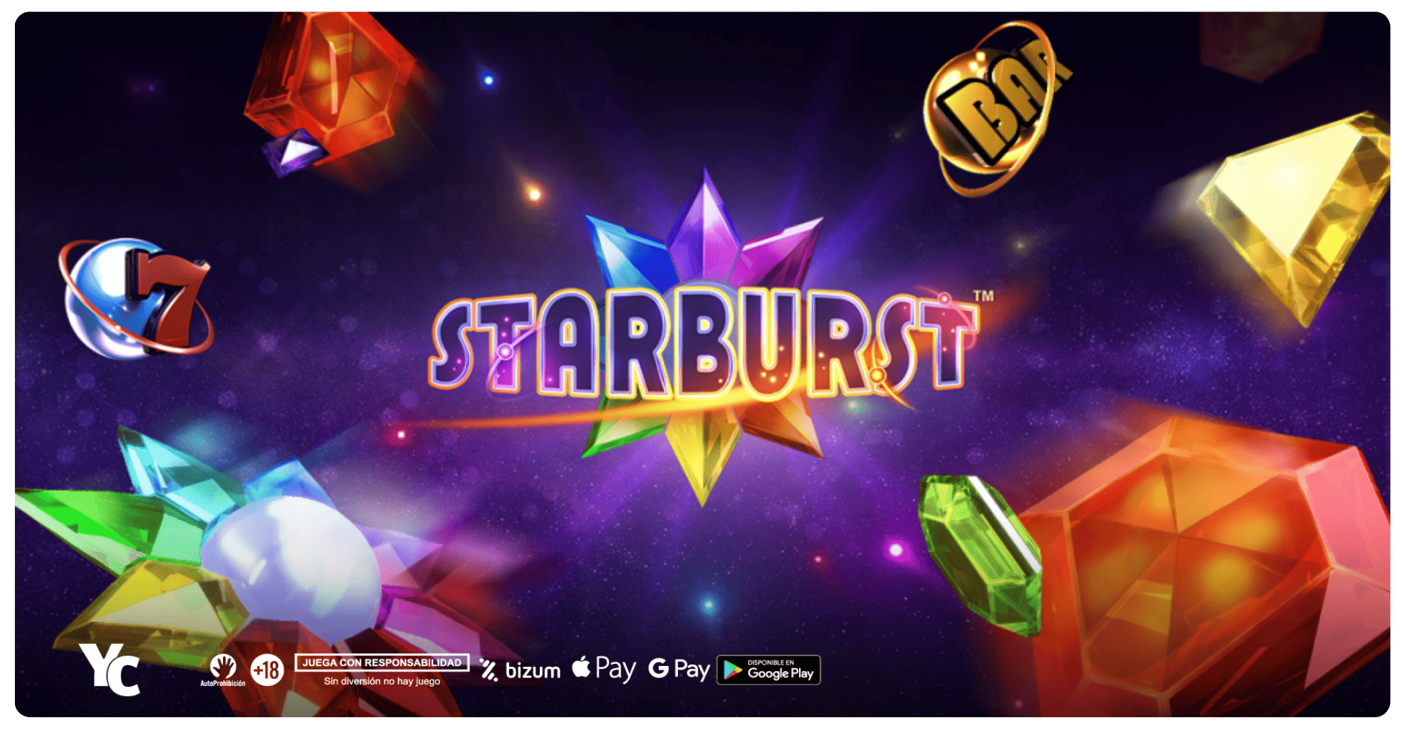 Reseña de la Tragaperras: Starburst