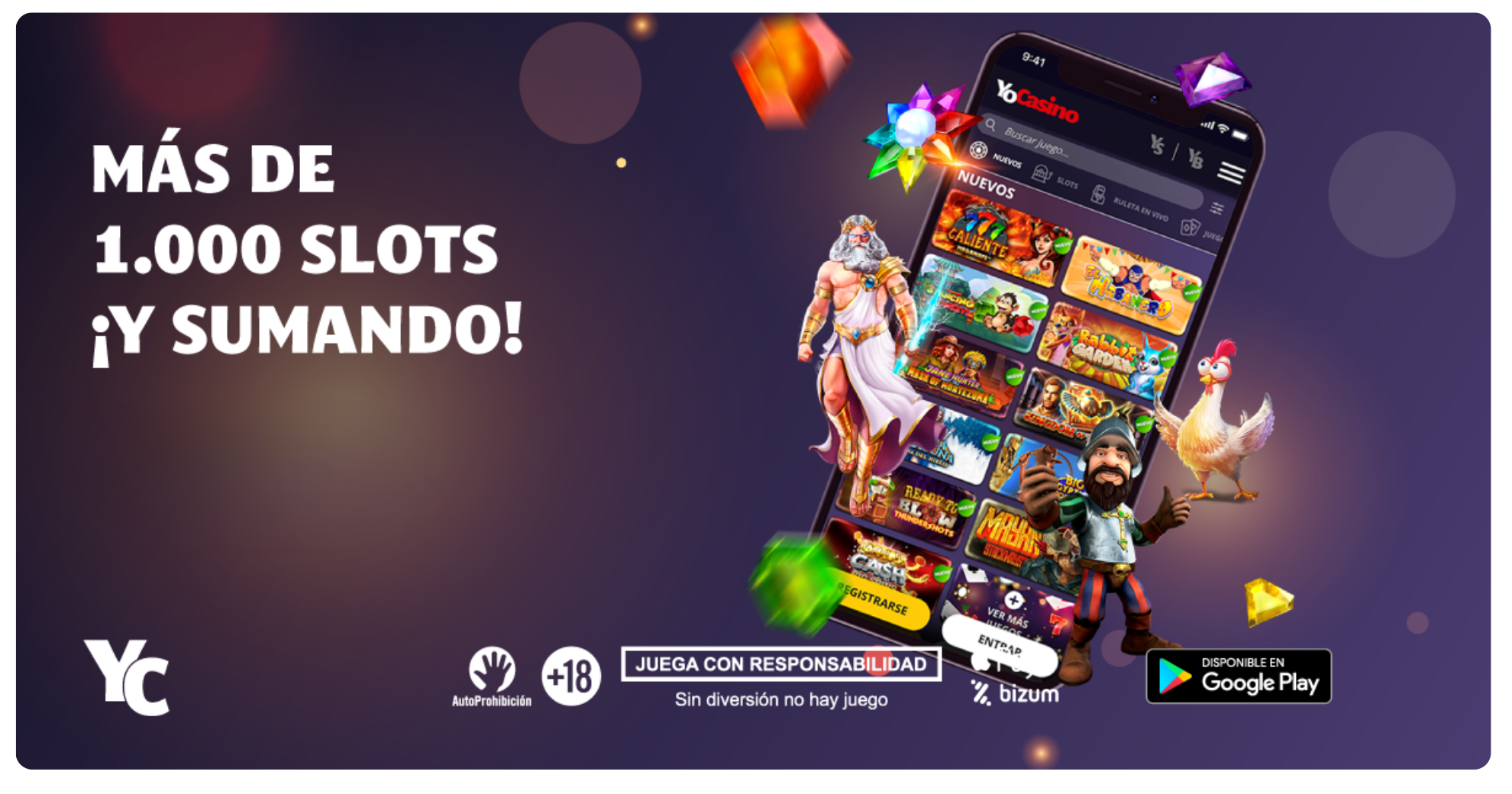 Las tragaperras más populares en YoCasino