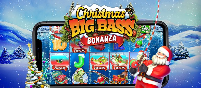 Entra en el espíritu navideño con Christmas Big Bass Bonanza